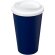 Vaso con aislamiento de 350 ml Americano® Blanco/azul