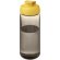 Bidón deportivo con tapa Flip de 600 ml H2O Active® Octave Tritan™ Carbón/amarillo