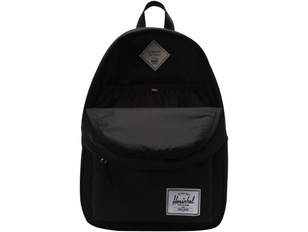Mochila Herschel Classic reciclada 26L con funda para portátil Negro intenso detalle 4