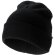 Gorro polar 100% acrílico para la nieve negro intenso barato