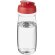 H2O Active® Pulse Bidón deportivo con Tapa Flip de 600 ml Transparente/rojo