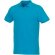 Polo de manga corta de material reciclado orgánico GRS para hombre Beryl Azul nxt