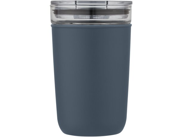 Vaso Bello vidrio borosilicato 420ml con carcasa reciclada Azul hielo detalle 8