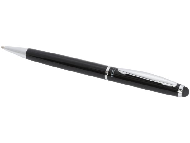 Bolígrafo con stylus “Lento” Negro intenso detalle 4