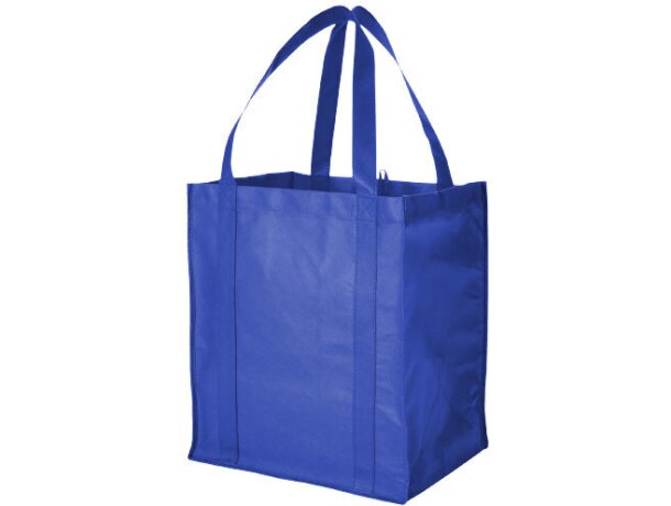 Bolsa de la compra de gran capacidad azul medio Bolsa de la compra de gran capacidad azul medio
