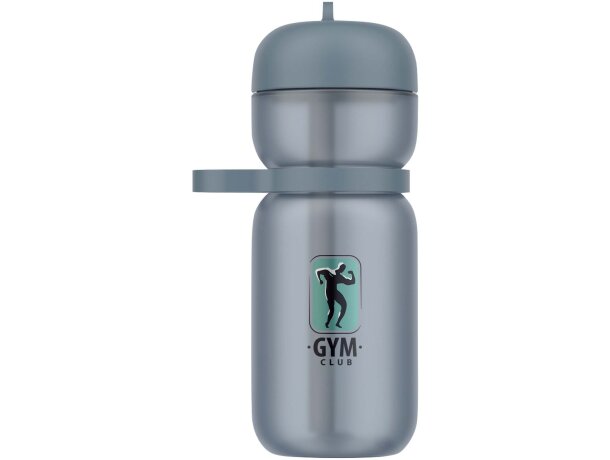 Bidón deportivo con tapa flip y pajita integrada Mepal 600ml Azul detalle 1