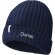 Gorro orgánico Ives Azul marino detalle 3