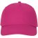 Gorra promocional de 5 paneles con impresión personalizada Magenta detalle 16