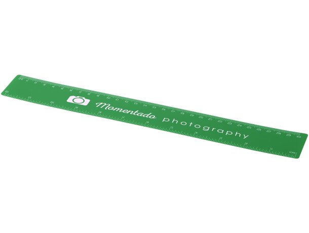 Regla flexible de 30 cm Rothko en polipropileno traslúcido Verde detalle 28