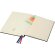 Libreta tapa dura A5 agenda Alder papel certificado FSC Negro intenso detalle 7