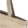 Bolsa tote Aware Pheebs de algodón y poliéster reciclado Natural detalle 4