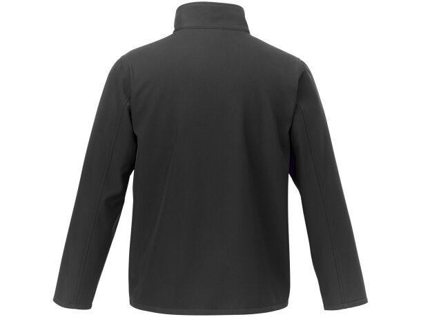 Chaqueta softshell Orion para hombre en poliéster elástico Negro intenso detalle 33