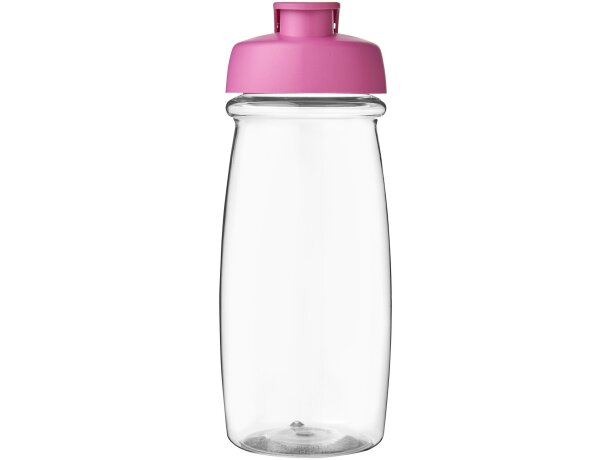 H2O Active® Pulse Bidón deportivo con Tapa Flip de 600 ml Transparente/rosa detalle 75