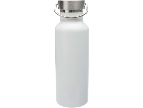 Botella térmica Thor 500ml con acero inoxidable reciclado Blanco detalle 32