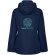 Parka acolchada America de Roly para mujer en poliéster reciclado Azul marino detalle 14