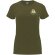 Camiseta manga corta mujer Capri Roly 100% algodón 170 g/m² Verde militar detalle 41