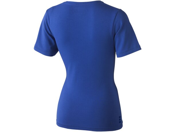 Camiseta de mujer Kawartha de alta calidad 200 gr Azul detalle 15