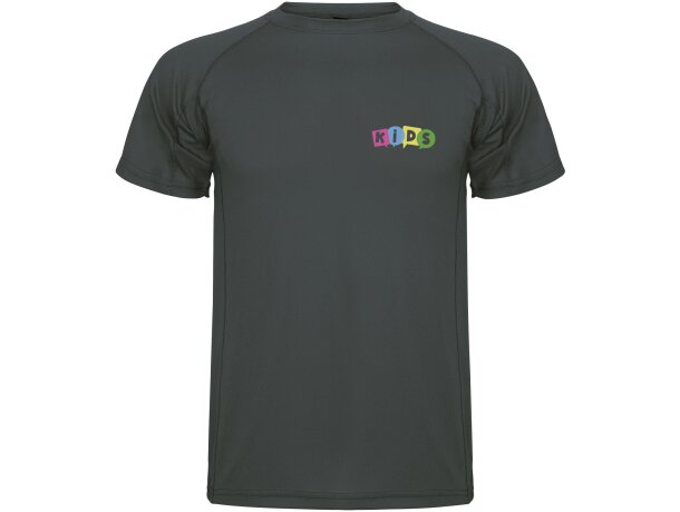 Camiseta deportiva infantil Montecarlo Roly punto piqué detalle 31