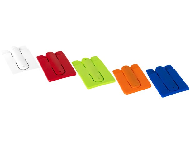 Portatarjetas de Silicona con Soporte Para Teléfono personalizado