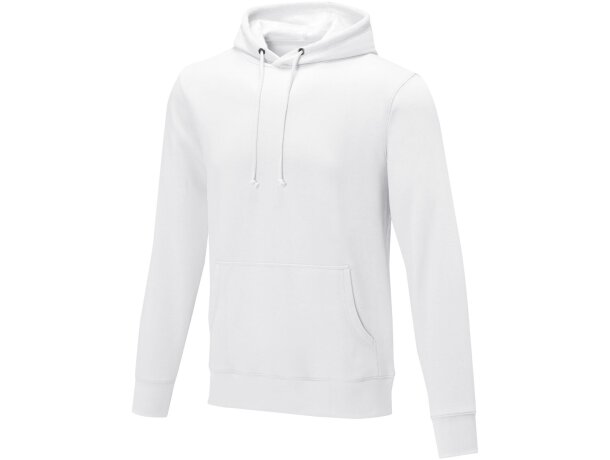 Sudadera con capucha Charon para hombre con interior afelpado Negro intenso detalle 48