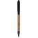 Bolígrafo de madera de bambú con clip barata