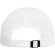 Gorra reciclada de 6 paneles Cool Fit GRS Mica Blanco detalle 4