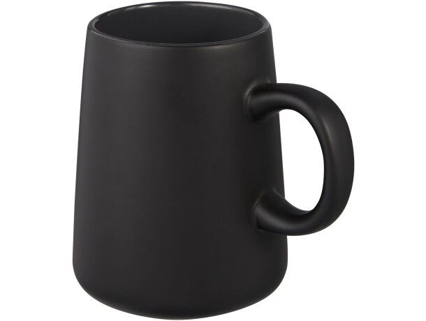 Taza cerámica Joe 450ml personalizable acabado mate Blanco detalle 4