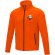 Chaqueta polar para hombre Zelus con cremallera reversible Naranja detalle 13