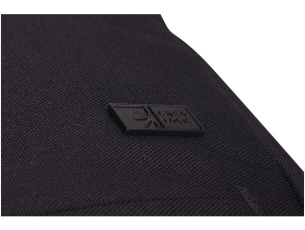Mochila portátil reciclada Case Logic Invigo con compartimento Negro intenso detalle 9