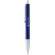 Bolígrafo elegante y funcional con estuche Azul/plateado detalle 2