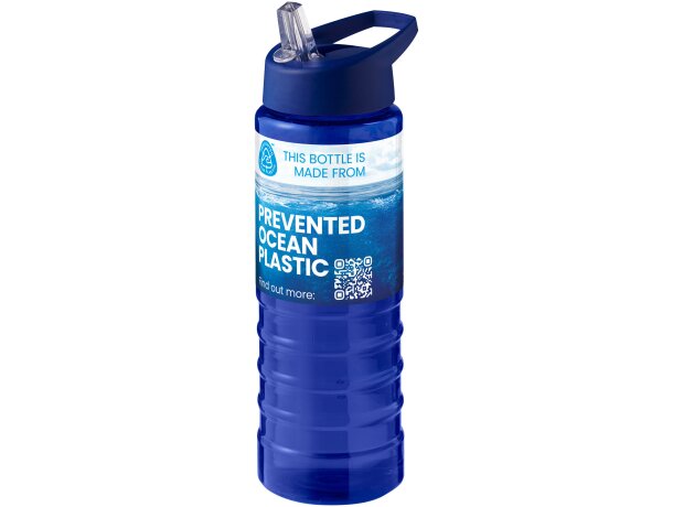 Bidón deportivo H2O Active Eco Treble 750 ml con plástico reciclado Azul/azul detalle 10