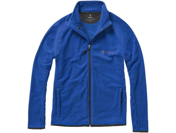 Chaqueta de forro con cremallera completa de hombre Brossard Azul detalle 48