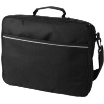 Bolsa maletín para portátil de 15,4" personalizada negro intenso Bolsa maletín para portátil de 15,4" personalizada negro intenso