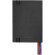 Libreta tapa dura A5 agenda Alder papel certificado FSC Negro intenso detalle 3