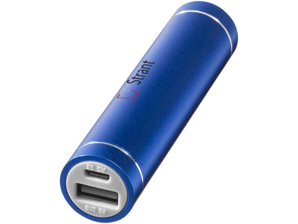 Power bank 2200 mah de aluminio para empresas