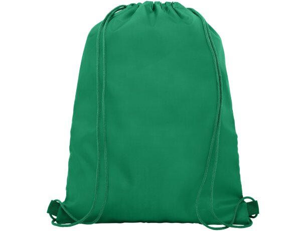 Mochila de cuerdas para empresa poliéster Oriole Verde detalle 38