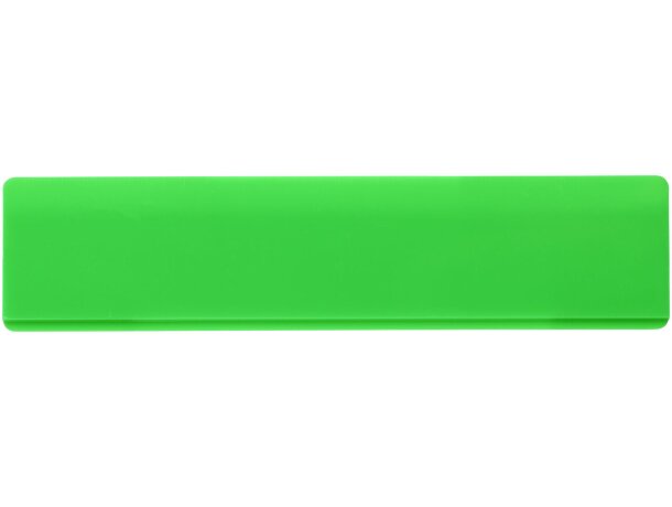 Regla de plástico Renzo 15 cm con doble escala personalizable Verde detalle 12