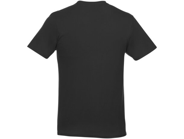 Camiseta de manga corta para hombre Heros Negro intenso detalle 117
