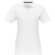 Polo de manga corta para mujer Helios Blanco detalle 3