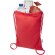 Bolsa con cuerdas Peru Blend de algodón reciclado GRS 5L Rojo detalle 23