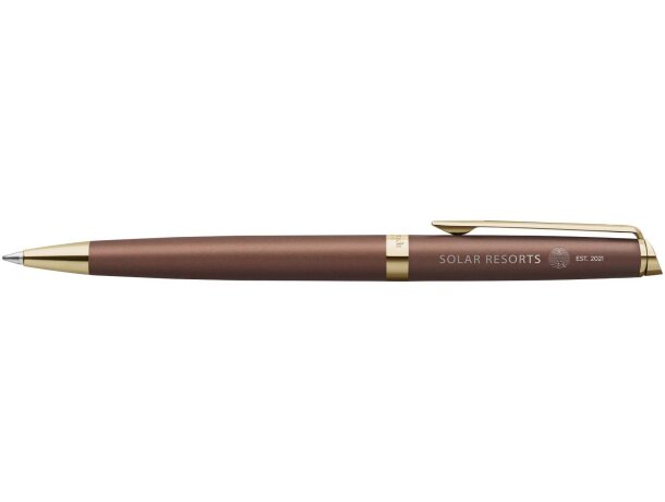 Bolígrafo Waterman Hemisphere acero inoxidable lacado Cobre detalle 13