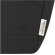 Bolsa térmica Joey 6L algodón reciclado certificado GRS Negro intenso detalle 6