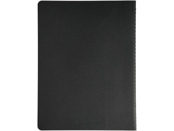 Libreta XL rayada Cahier Journal Moleskine con certificación FSC Negro intenso detalle 2