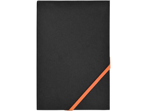 Cuaderno de notas A5 con cierre de cinta en color personalizada