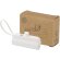 Batería externa Alnair 5000 mAh con plástico reciclado Blanco detalle 12