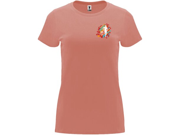 Camiseta manga corta mujer Capri Roly 100% algodón 170 g/m² detalle 77