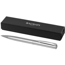 Bolígrafo en metal clásico de la marca Balmain personalizado plata Bolígrafo en metal clásico de la marca Balmain personalizado plata