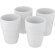 Set de regalo de 4 vasos apilables de 280 ml Staki Blanco detalle 6