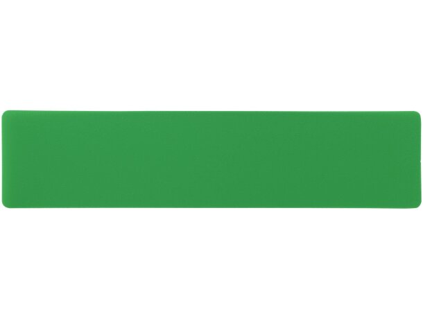 Regla de plástico flexible Rothko 15 cm con doble escala Verde escarchado detalle 6