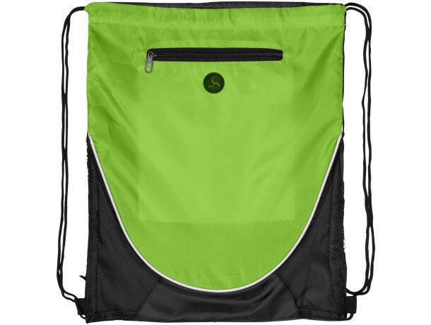 Mochila con cuerdas con lateral de rejilla original